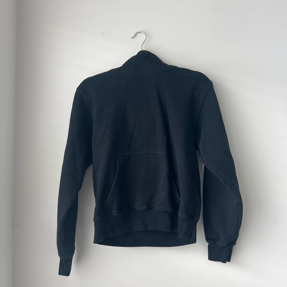 TNA cozy fleece perfect hoodie, size XS, in black